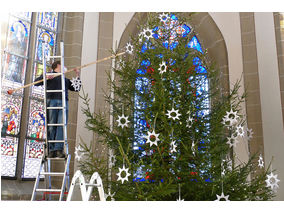 Es weihnachtet in St. Crescentius (Foto: Karl-Franz Thiede)